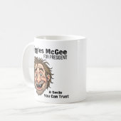 Presidental Election, Humor, Political コーヒーマグカップ (正面左)