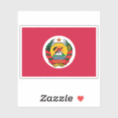 Presidential Flag of Mozambique (1983-1990) シール (シート)