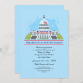 Presidential Inauguration Party 招待状 (正面/裏面)