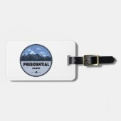 Presidential Range New Hampshire Camping ラゲッジタグ (正面横)