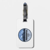 Presidential Range New Hampshire Camping ラゲッジタグ (裏面縦)
