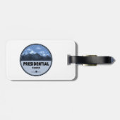 Presidential Range New Hampshire Camping ラゲッジタグ (裏面横)