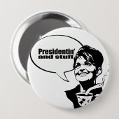 Presidentinおよび物 缶バッジ (正面&裏面)