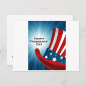 Presidents Day ポストカード (正面/裏面)