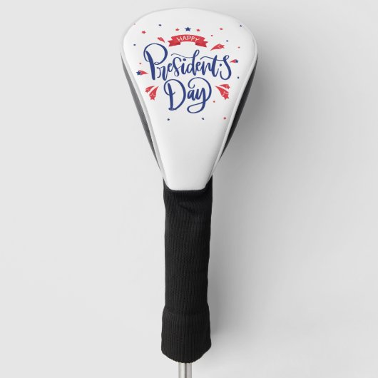 Presidents' Day Golf Head Cover ゴルフヘッドカバー (正面)