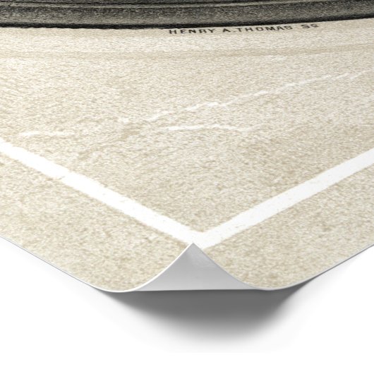 Presidents Grant、Lincoln、Washington ポスター (角)