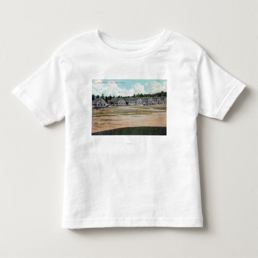 Presidioの地面の眺め トドラーTシャツ (正面)