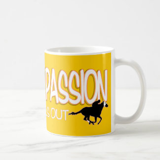 Presiousの情熱は球襲います行きます コーヒーマグカップ