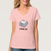 Press Esc to Escape Life Problems Funny Minimal  Tシャツ (正面)