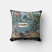 Press Start for Nostalgia! (And a Few Laughs) クッション (正面)