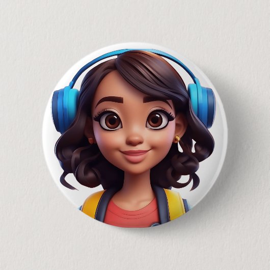 Press to Success:すべてのニーズに最適なボタン 缶バッジ (正面)