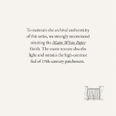 Pressed Rose- Ex Libris Bookplate -Library Label 長方形シール