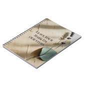 Pressed Rose Keepsake Guest Book | Heirloom Floral ノートブック (左側)