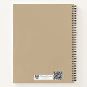 Pressed Rose Keepsake Guest Book | Heirloom Floral ノートブック (裏面)