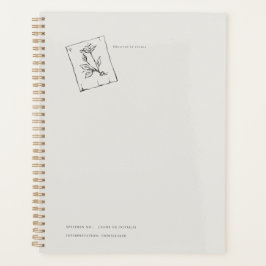 Pressed Rose- Regency Correspondence プランナー手帳