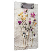 Pressed Wildflower Botanical Art Clipboard クリップボード (右)