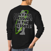 PRESSURE MOTTO Tシャツ (裏面)