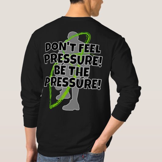 PRESSURE MOTTO Tシャツ (裏面)