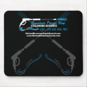 Pressure Power Washing Cleaning Customizable マウスパッド (正面)