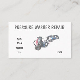 Pressure Washer Repair 名刺
