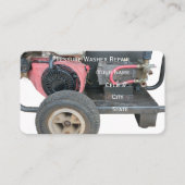 Pressure Washer Repair Business Card 名刺 (正面)