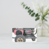 Pressure Washer Repair Business Card 名刺 (スタンド正面)