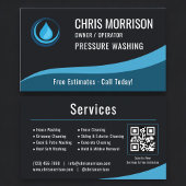 Pressure Washer Service QR Code 名刺