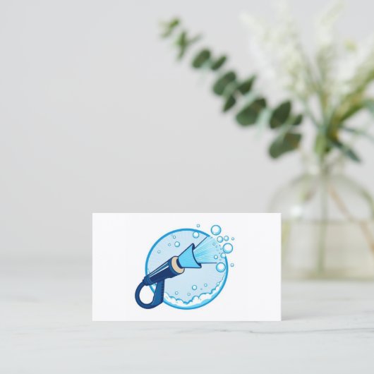 PRESSURE WASHER with qr code ロイヤリティカード (スタンド正面)