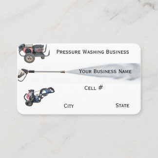 Pressure Washing 名刺