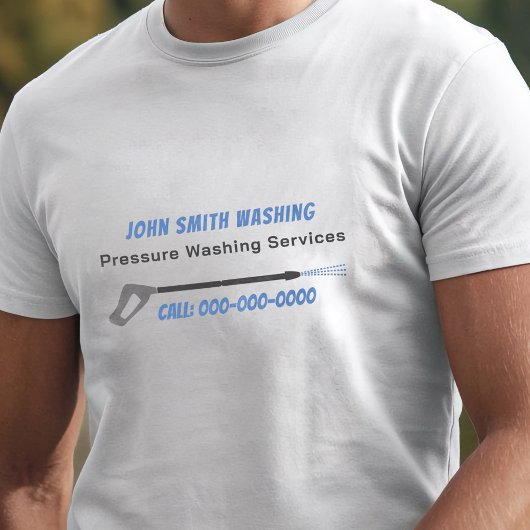 Pressure Washing & Power Wash Cleaning Tシャツ