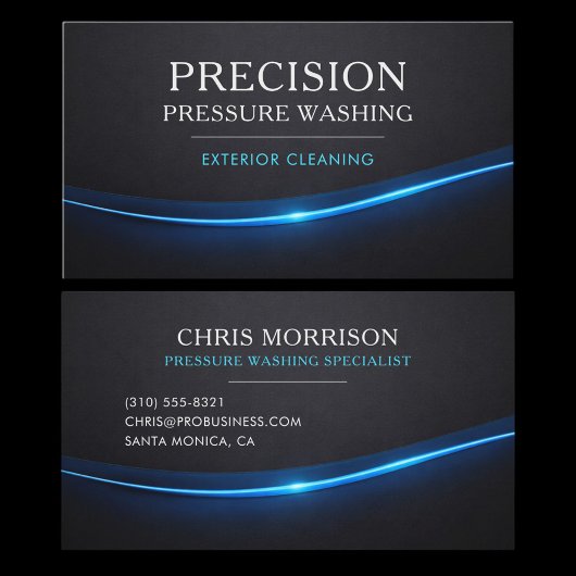 Pressure Washing Professional 名刺