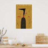 Prestige Chic Poster Modern Abstract Woman – ポスター (キッチン)