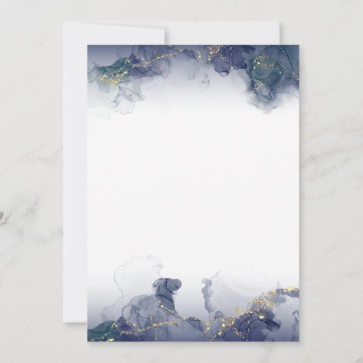 Prestige Wedding Invitation Card 招待状 (裏面)