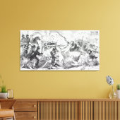 PrestonのPlug Plot Riot キャンバスプリント (インサイチュ (リビング))