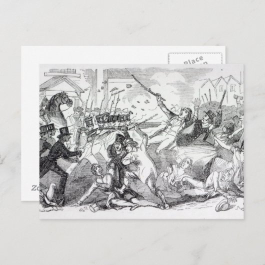 PrestonのPlug Plot Riot ポストカード (正面/裏面)