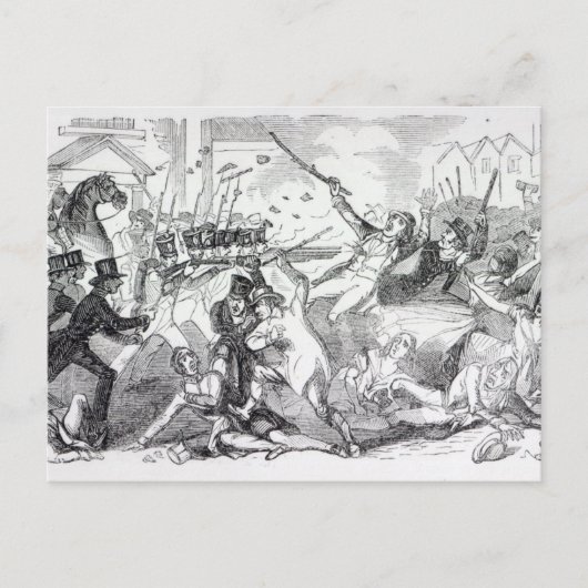 PrestonのPlug Plot Riot ポストカード (正面)