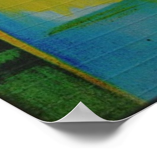 Preston Dickinson – 工場（修正済み） ポスター (角)