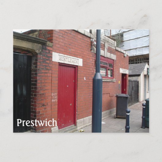 Prestwich – コンビニエンスポストカードのCABS ポストカード (正面)