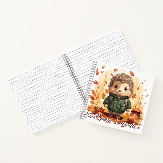 Prêt pour l'aventure ノートブック (内部)