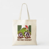 Prêt pour l'aventure, mushroom frog トートバッグ (裏面)