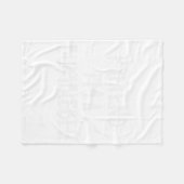 Pretend I'm A Bumblebee Family Funny Halloween Par フリースブランケット (正面(横))