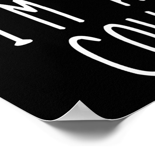 Pretend I'm A Cow Costume Halloween Funny Lazy Adu ポスター (角)