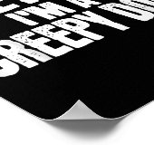 Pretend I'm A Creepy Doll Funny Halloween Costume  ポスター (角)