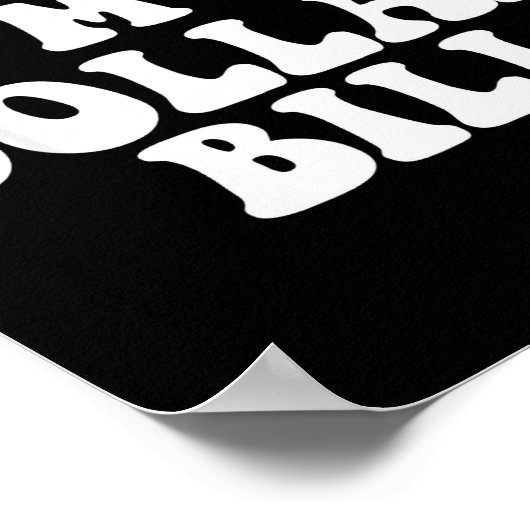 Pretend I'm A Dollar Bill - Unique Funny Halloween ポスター (角)