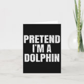 Pretend I'm A Dolphin Easy Halloween Family Group カード (正面)