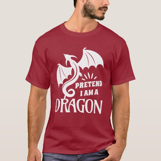 Pretend I'm A Dragon Tシャツ (正面)