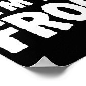 Pretend I'm A Frog Funny Halloween Costume Humor  ポスター (角)