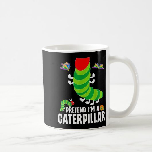 Pretend I'm A Funny Lazy Halloween Costume  コーヒーマグカップ (右)