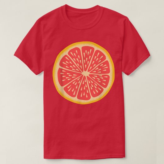 PRETEND I'M A GRAPEFRUIT HALLOWEEN COSTUME RUBY  Tシャツ (デザイン正面)