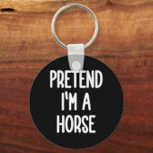 Pretend I'm A Horse Costume  キーホルダー (正面)